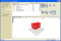 Introducción automática de obras en CYPECAD. Pulse para ampliar la imagen